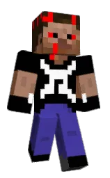 black and gigas Minecraft skin — Classic model