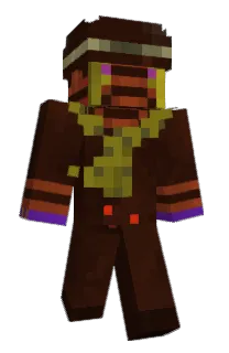 Front of loocuz's skin