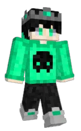 nobel and cod gray Minecraft skin — Classic model