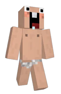 Front of UncSolo's skin