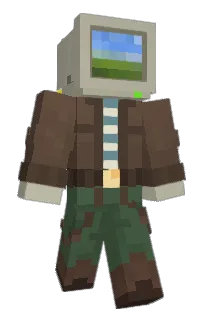 Front of brackney's skin