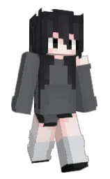 mid gray and abbey Minecraft skin — Slim model — first worn by RVI14
