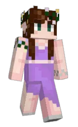 3vil4nnie's Minecraft skin wearing the Pan cape