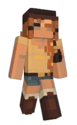 Slim Minecraft skin