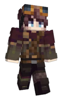 Front of Minecraft skin
