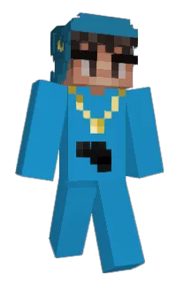 Front of bronc's skin
