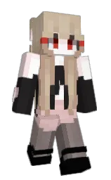 vanilla and quicksand Minecraft skin — Slim model — first worn by li_zhi233