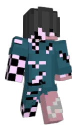 casal and blue dianne Minecraft skin — Classic model — first worn by bananacats12
