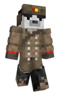 Front of TerraMilk's skin