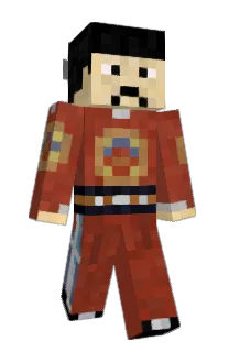 Front of wovng's skin