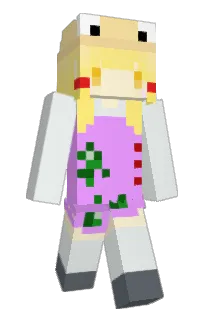 Front of kuroome's skin