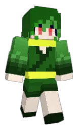 parsley and old lace Minecraft skin — Classic model