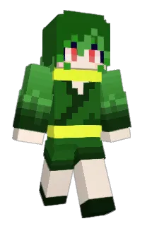 Front of Minecraft skin