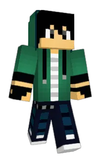 Front of Minecraft skin