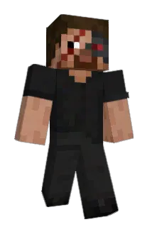 Minecraft-Avatar von 740km: ganzer Körper