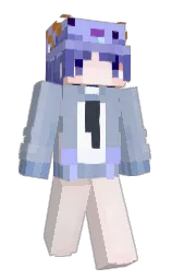 casper and fair pink Minecraft skin — Slim model