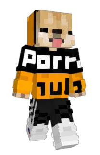Front of Minecraft skin