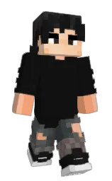 cod gray and black Minecraft skin — Slim model — first worn by BuilderArchi