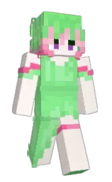 seashell peach and sulu Minecraft skin — Slim model