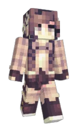 Feintha's Minecraft skin wearing the Aurora cape