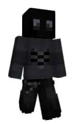 shark and black Minecraft skin — Slim model — first worn by HarryJoe69