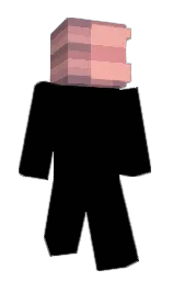 rose bud and old rose Minecraft skin — Slim model — first worn by Xenyria