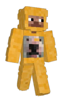 Front of Minecraft skin