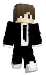 Tosutto's Minecraft skin wearing the Aurora cape