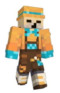 Front of Lospo's skin