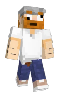 Front of Minecraft skin