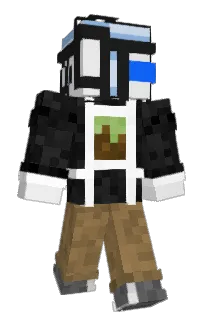 Front of BloxtleMC's skin