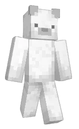 Craxi's Minecraft skin wearing the 15th Anniversary cape