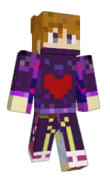 grape and bourbon Minecraft skin — Slim model