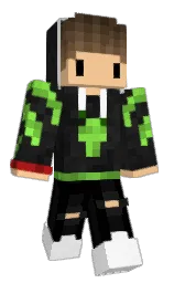 Monstergyz's Minecraft skin wearing the Migrator cape