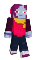 RubberCrowy's Minecraft skin wearing the Vanilla cape