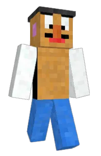 Front of Minecraft skin