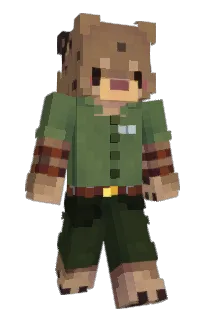 Front of Minecraft skin