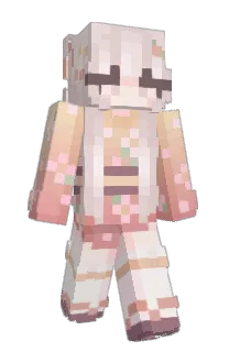 Front of Loila's skin
