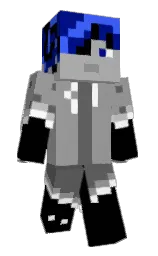 AmuEnderman's Minecraft skin wearing the Vanilla cape