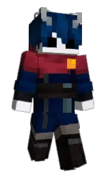 oslo gray and midnight Minecraft skin — Slim model — first worn by Khodiy