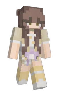Front of keishie's skin