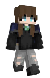 BelleWarfare's Minecraft skin