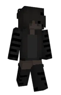 Front of ecyia's skin