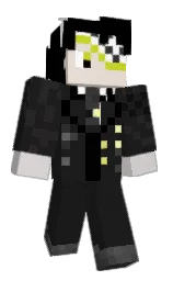 cod gray and white Minecraft skin — Classic model