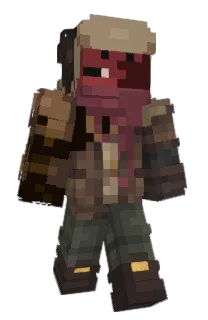 Front of Minecraft skin