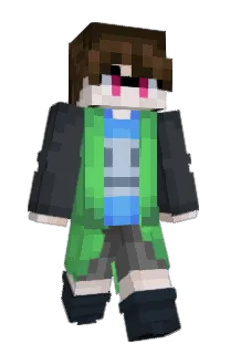 Front of IInvaderDib's skin