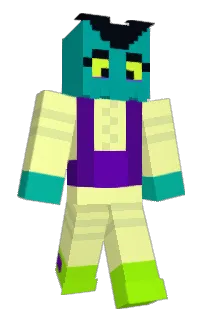 Front of Minecraft skin