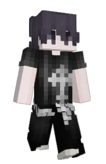 Front of Fade's skin