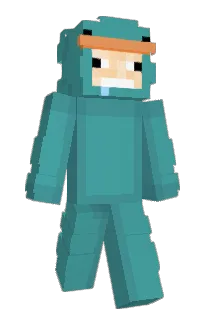 Front of Minecraft skin