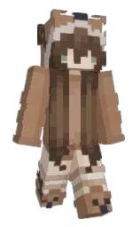 sandal and leather Minecraft skin — Slim model — first worn by Fawndant